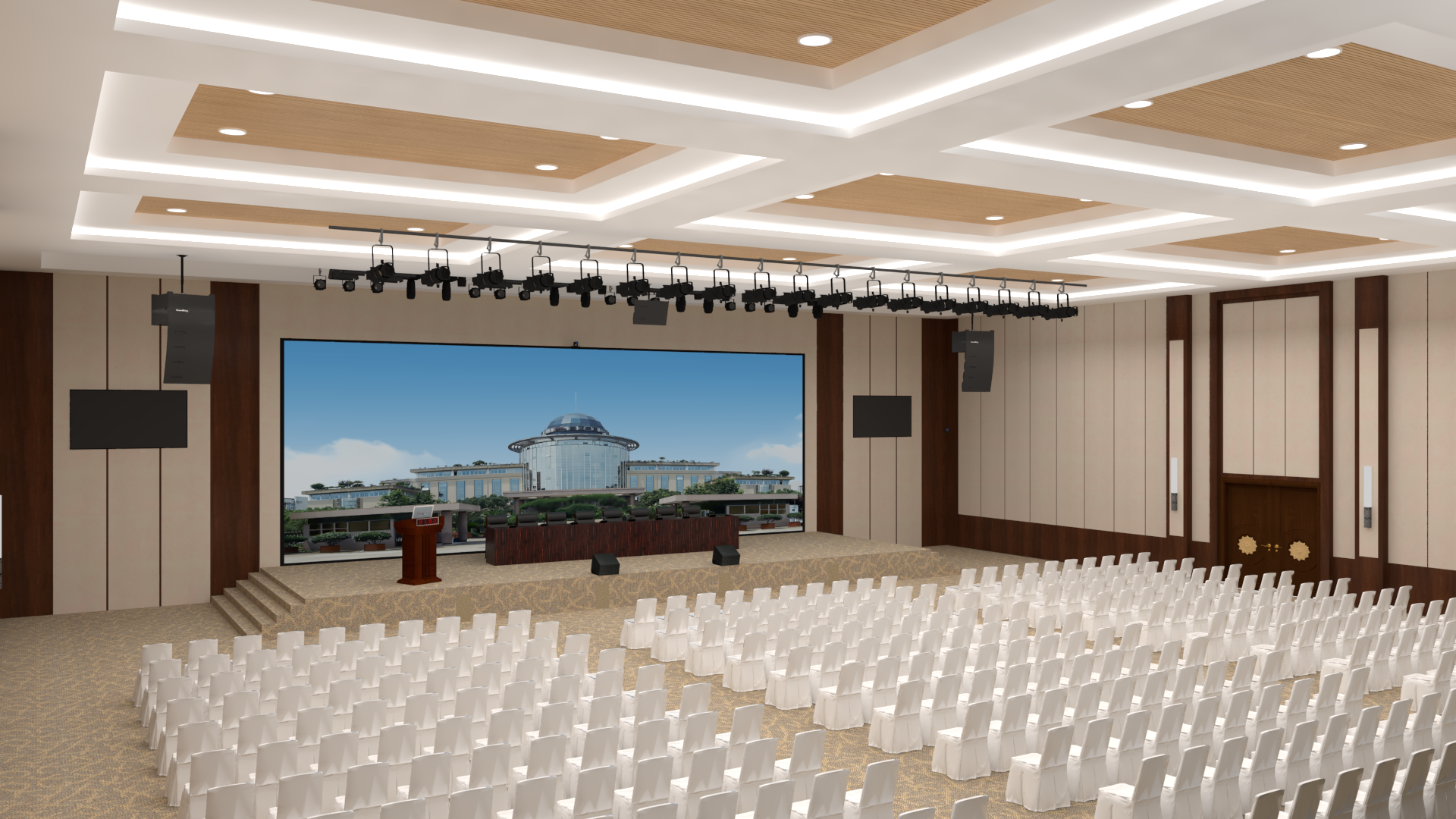 國(guó)際會(huì)議中心多功能廳（400-600m2）