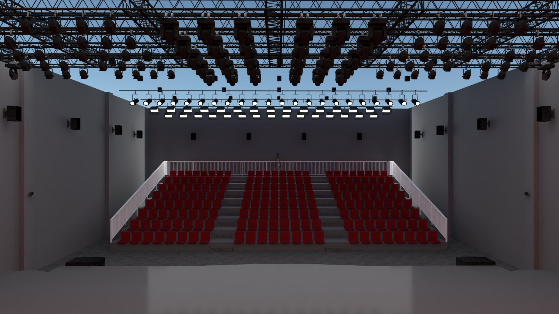 廣播級(jí)演播大廳（250-400m2）