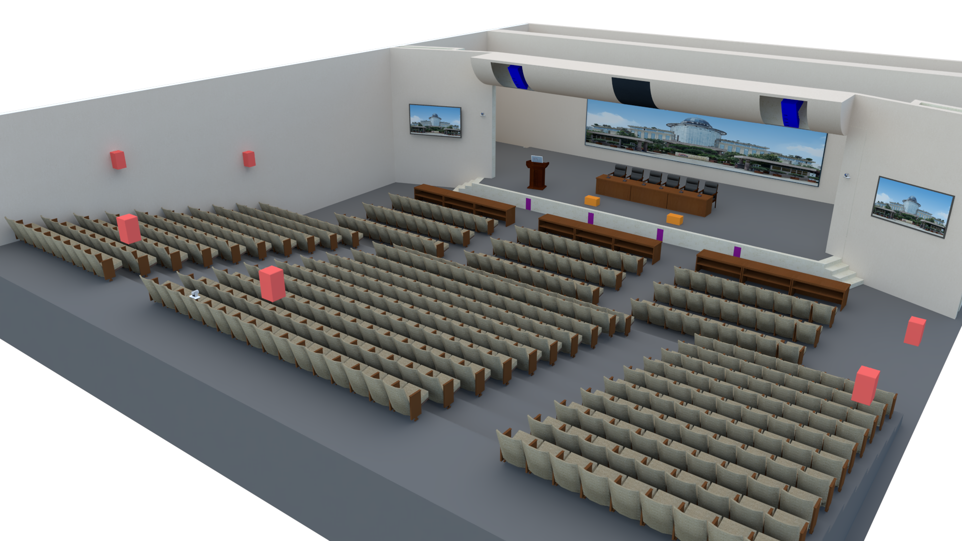 多功能廳（400-600m2）