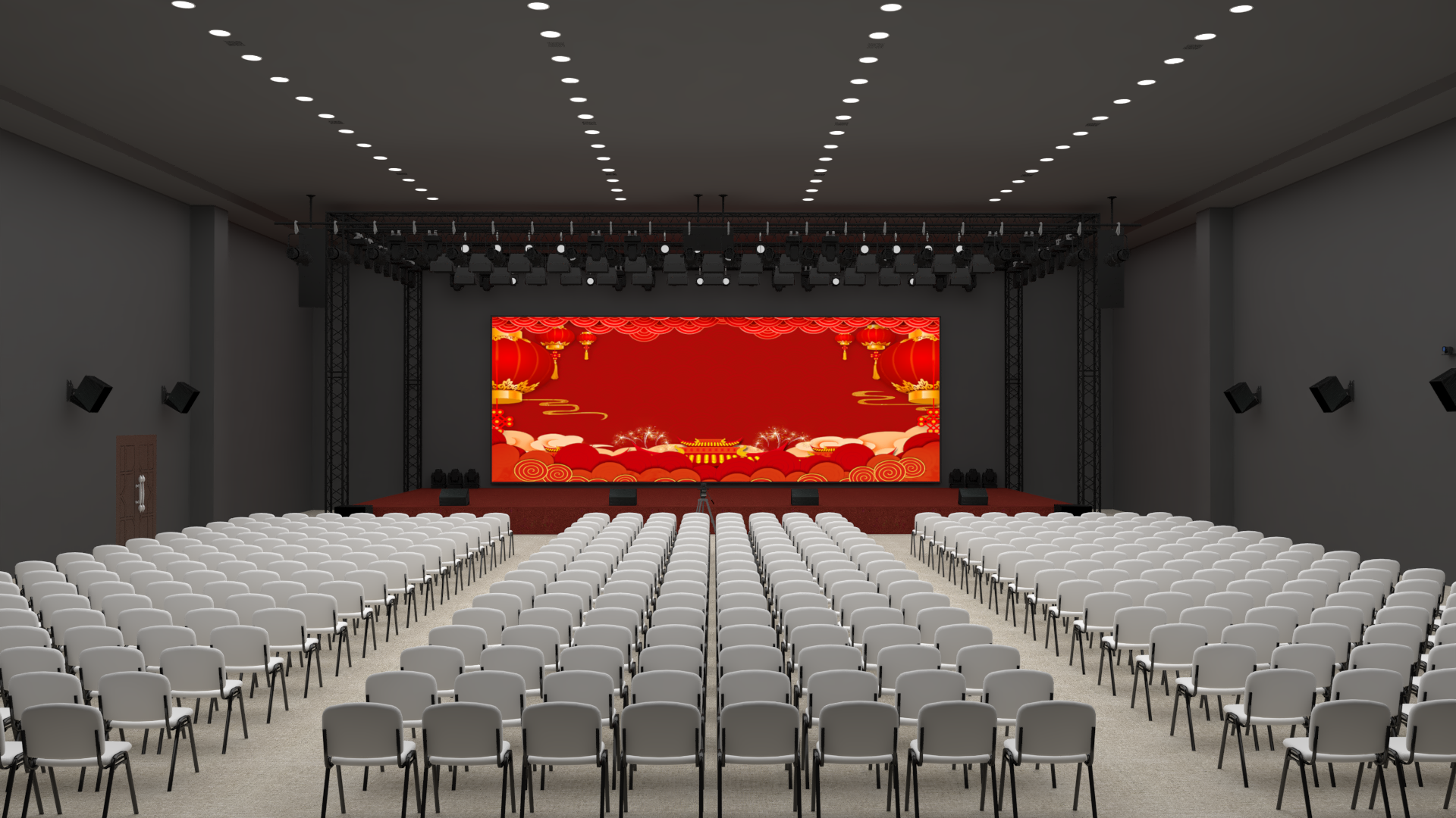 室內(nèi)大型演出（400-600m2）